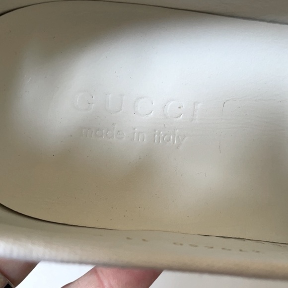 Gucci 379650 Men’s canvas sneakers - Picture 3 of 6